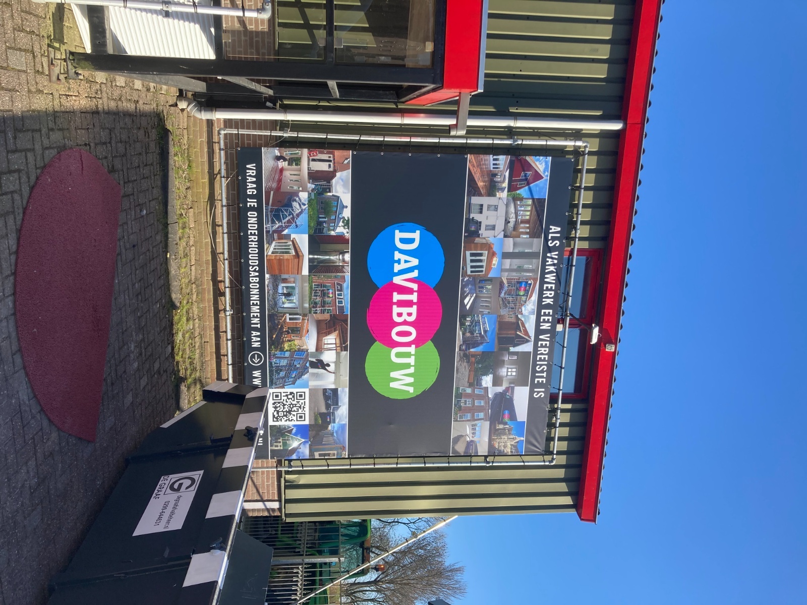 Davibouw spandoekframe